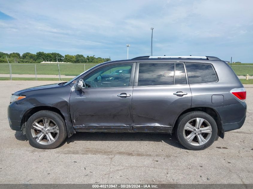 2013 Toyota Highlander Limited V6 VIN: 5TDDK3EH5DS203707 Lot: 40213947