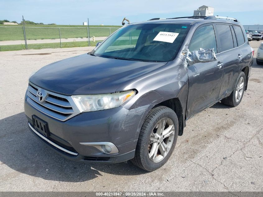 2013 Toyota Highlander Limited V6 VIN: 5TDDK3EH5DS203707 Lot: 40213947