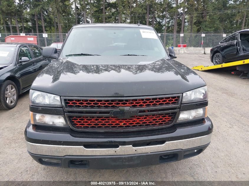 2006 Chevrolet Silverado 1500 Lt3 VIN: 2GCEC13Z261287450 Lot: 40213975