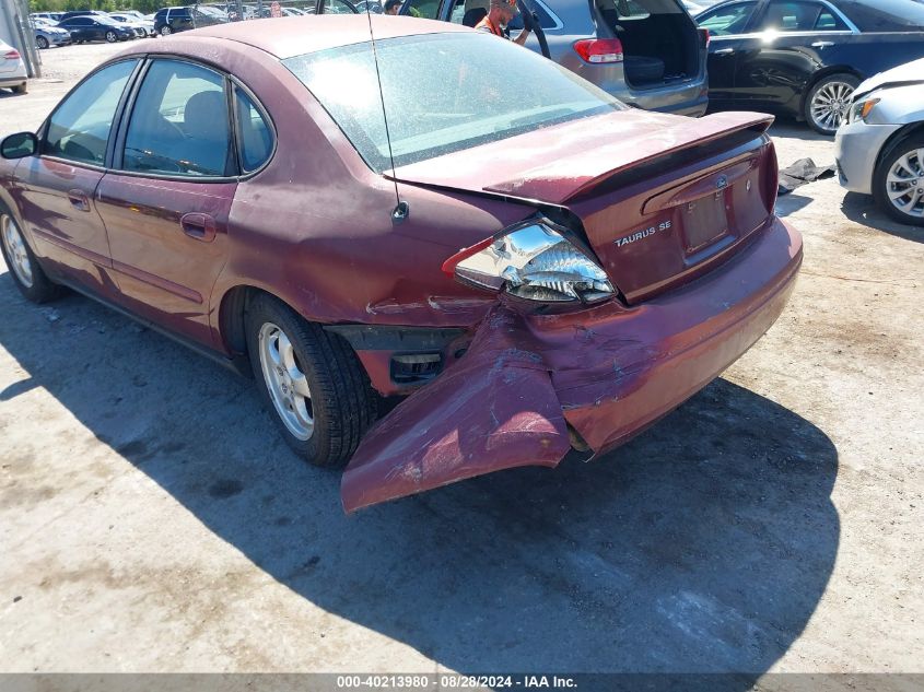 2006 Ford Taurus Se VIN: 1FAFP53U26A133160 Lot: 40213980