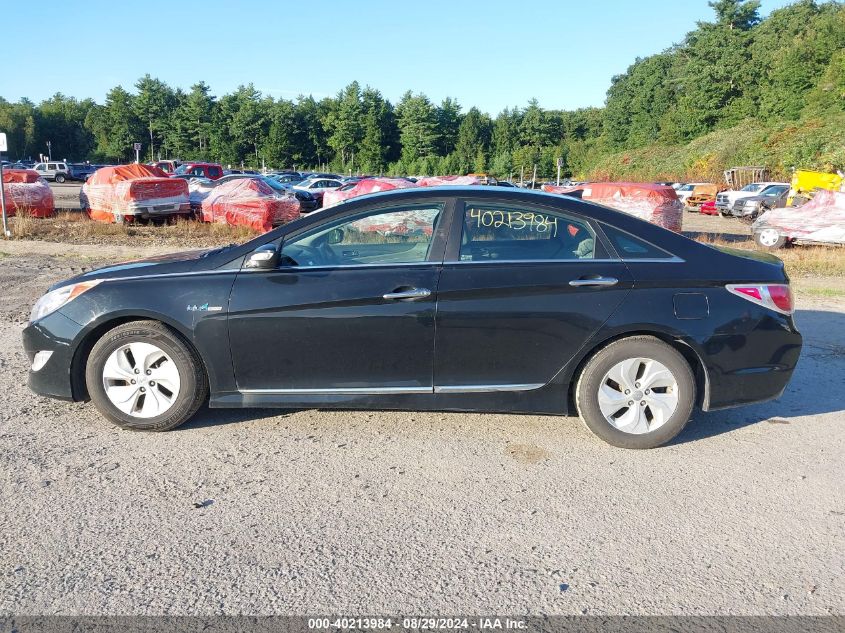 KMHEC4A46DA083595 2013 Hyundai Sonata Hybrid