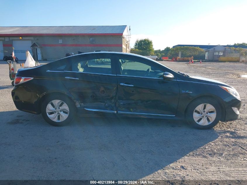 KMHEC4A46DA083595 2013 Hyundai Sonata Hybrid