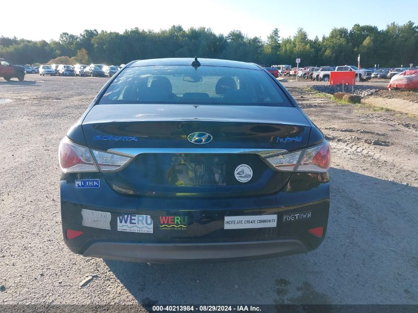 KMHEC4A46DA083595 2013 Hyundai Sonata Hybrid