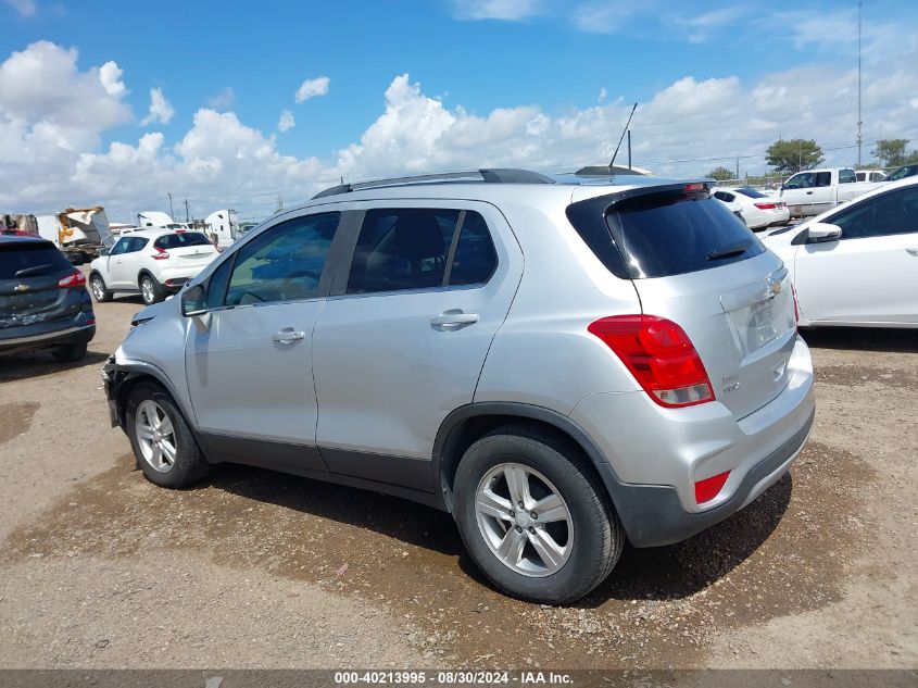 2017 Chevrolet Trax Lt VIN: 3GNCJLSB1HL162929 Lot: 40213995