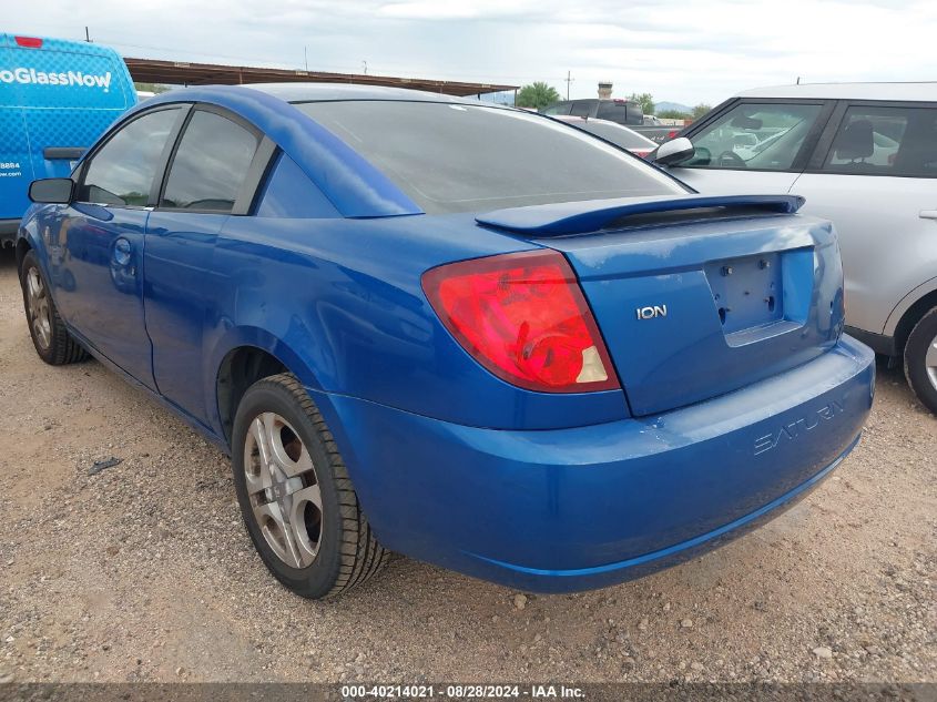 2004 Saturn Ion 3 VIN: 1G8AW12FX4Z191416 Lot: 40214021