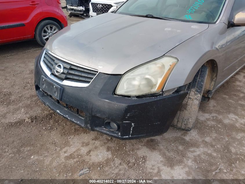 2007 Nissan Maxima 3.5 Se VIN: 1N4BA41E57C825344 Lot: 40214022