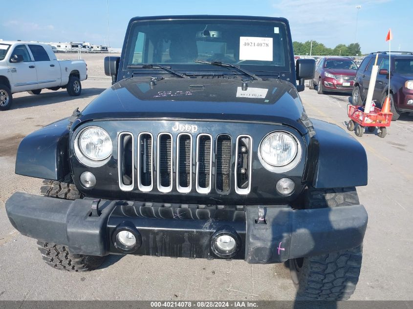 2018 Jeep Wrangler Jk Unlimited Sahara VIN: 1C4HJWEG7JL893843 Lot: 40214078