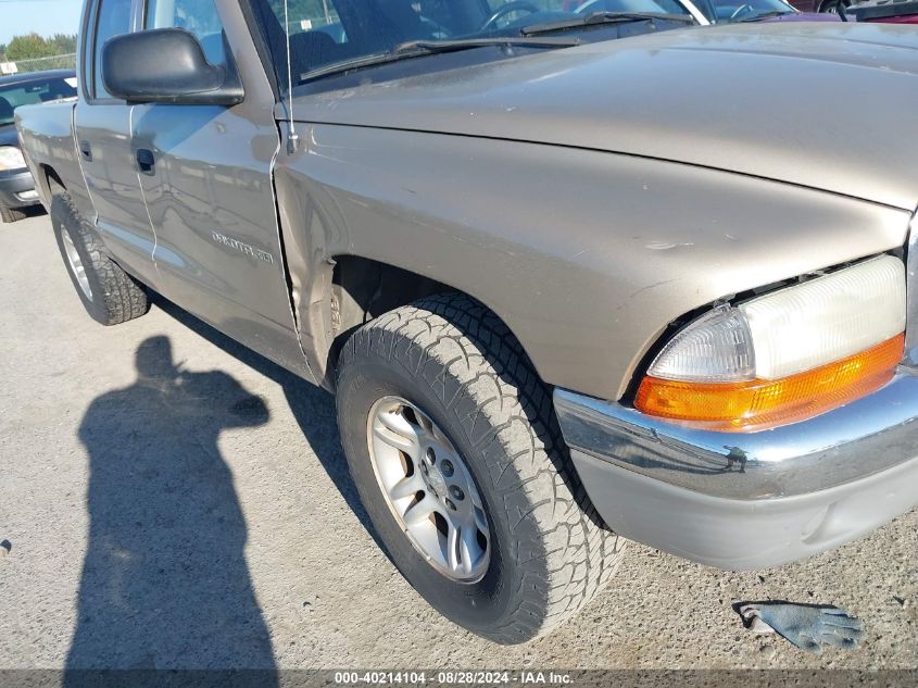 2001 Dodge Dakota Slt/Sport VIN: 1B7HL2AN81S328269 Lot: 40214104