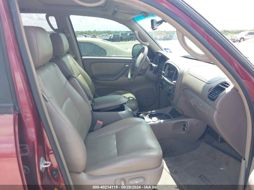 2007 Toyota Sequoia Limited V8 VIN: 5TDZT38A17S293475 Lot: 40214119