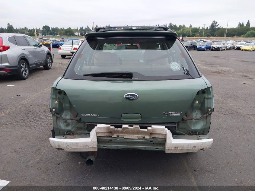 2006 Subaru Impreza Outback Sport VIN: JF1GG68676H815902 Lot: 40214130