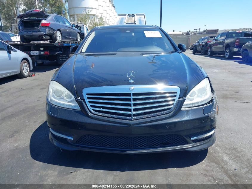 2010 Mercedes-Benz S 550 VIN: WDDNG7BBXAA345384 Lot: 40214155