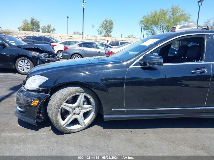 2010 Mercedes-Benz S 550 VIN: WDDNG7BBXAA345384 Lot: 40214155