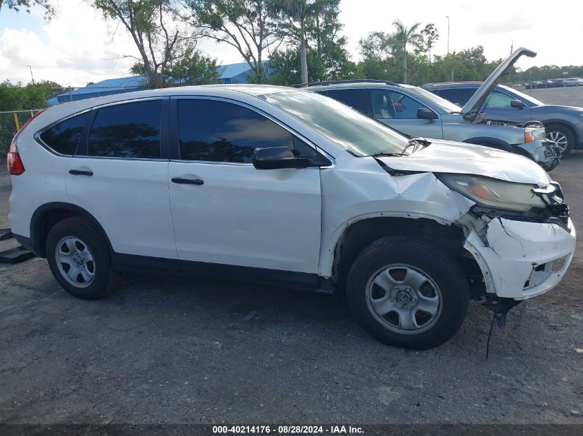 2016 Honda Cr-V Lx VIN: 5J6RM4H35GL042121 Lot: 40214176