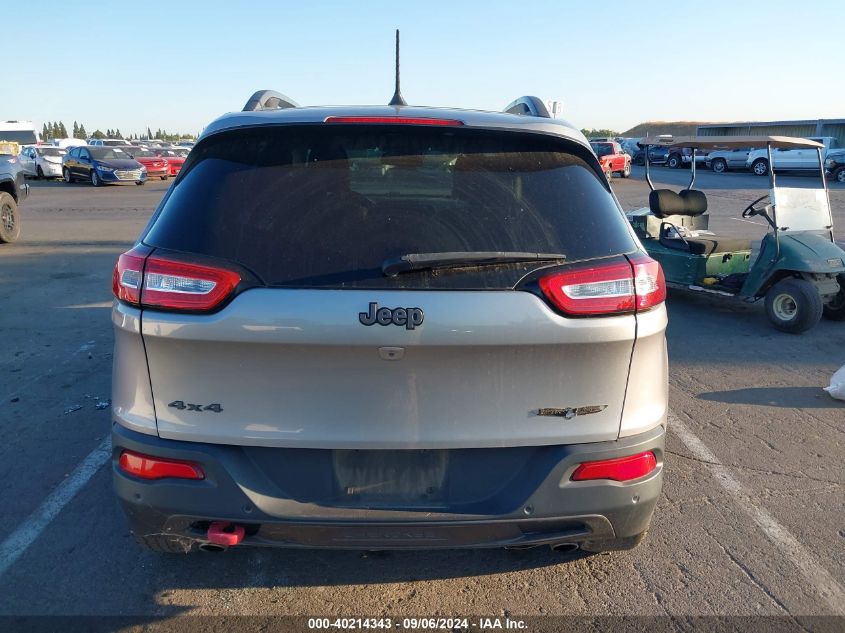 2016 Jeep Cherokee Trailhawk VIN: 1C4PJMBS6GW241201 Lot: 40214343