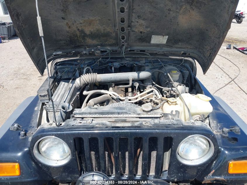 2004 Jeep Wrangler X VIN: 1J4FA39S64P739569 Lot: 40214353