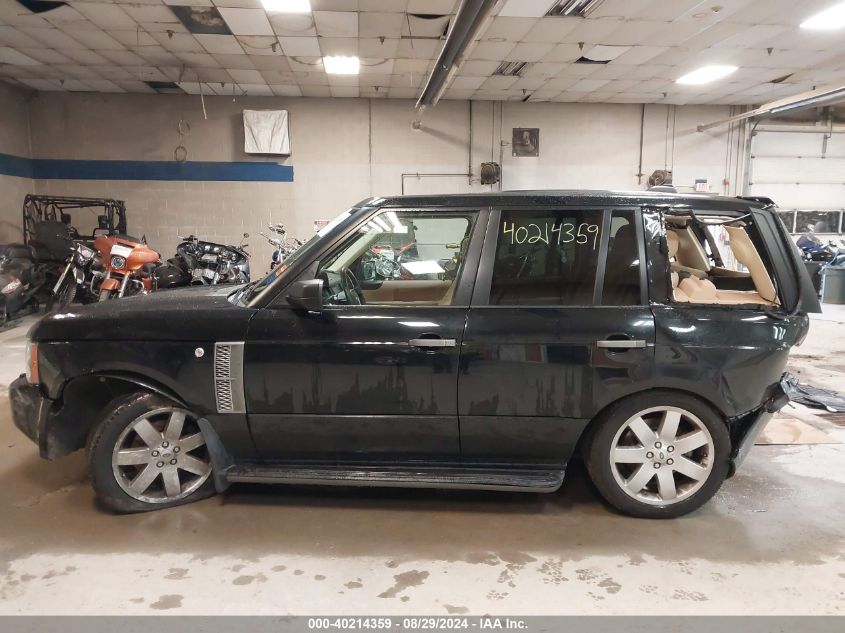 2008 Land Rover Range Rover Hse VIN: SALMF15468A273136 Lot: 40214359