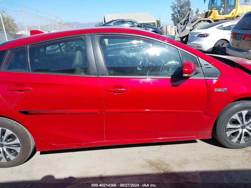 VIN JTDKAMFP6M3191543 2021 TOYOTA PRIUS PRIME XLE