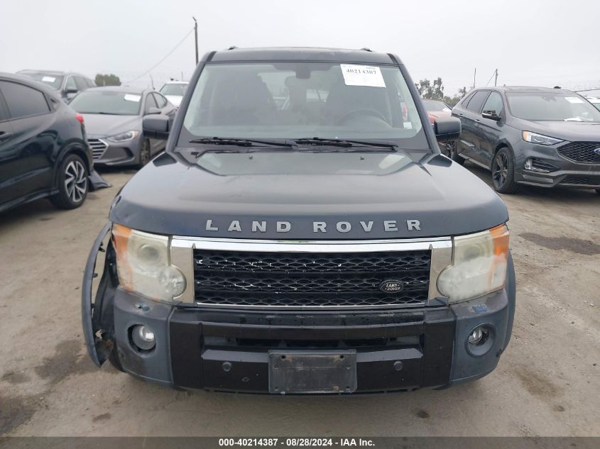 2006 Land Rover Lr3 V8 Hse VIN: SALAG25476A389433 Lot: 40214387