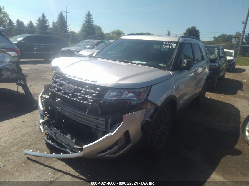 1FM5K8D88HGD84588 2017 FORD EXPLORER - Image 2