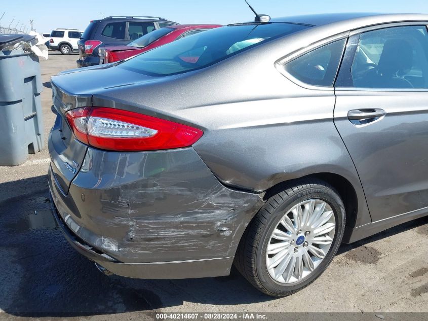 2013 Ford Fusion Hybrid Se VIN: 3FA6P0LU5DR209332 Lot: 40214607