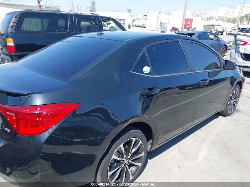 2017 Toyota Corolla Se VIN: 5YFBURHE9HP617593 Lot: 40214621