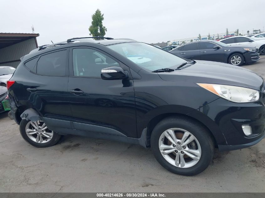 2013 Hyundai Tucson Gls VIN: KM8JU3AC8DU684132 Lot: 40214626