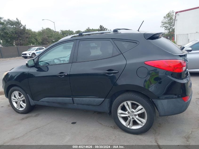 2013 Hyundai Tucson Gls VIN: KM8JU3AC8DU684132 Lot: 40214626