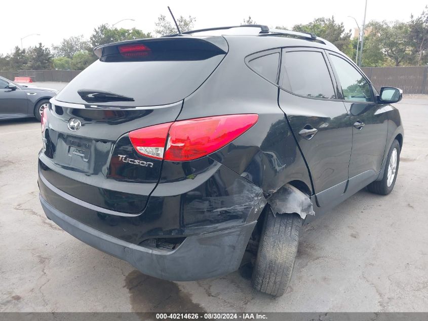 2013 Hyundai Tucson Gls VIN: KM8JU3AC8DU684132 Lot: 40214626