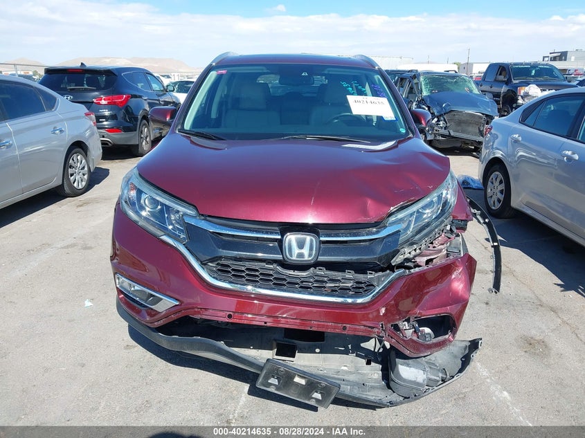 2015 HONDA CR-V TOURING - 5J6RM4H99FL127398