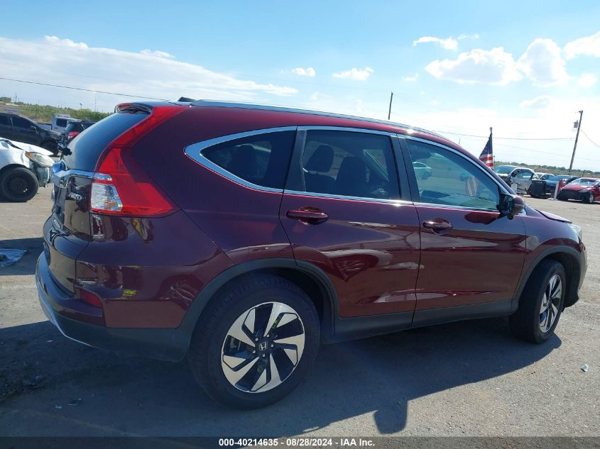 2015 Honda Cr-V Touring VIN: 5J6RM4H99FL127398 Lot: 40214635