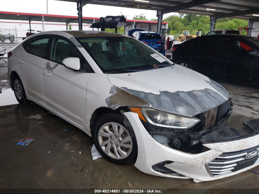 5NPD74LF6HH125961 2017 HYUNDAI ELANTRA - Image 1