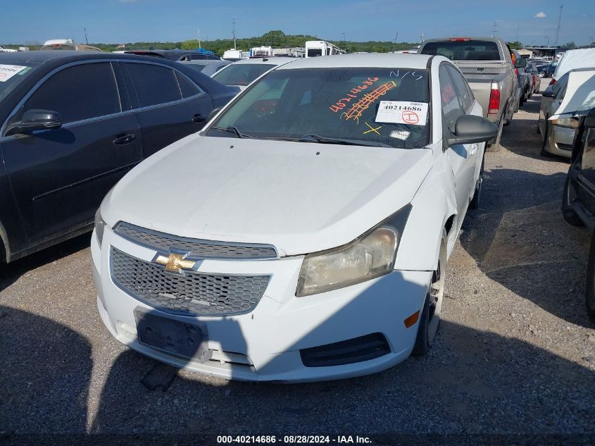 2012 Chevrolet Cruze Ls VIN: 1G1PC5SH0C7348469 Lot: 40214686