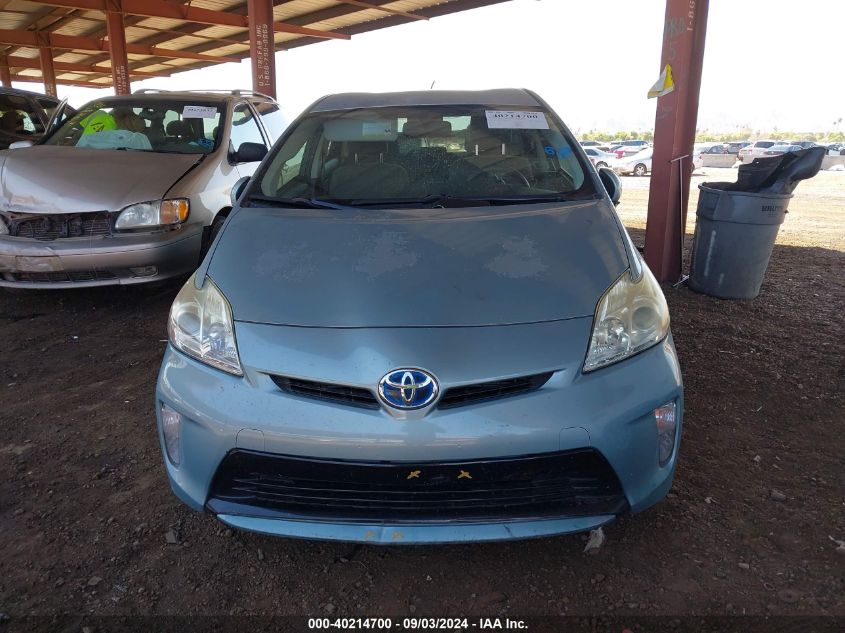 2015 Toyota Prius Two VIN: JTDKN3DU3F1943415 Lot: 40214700