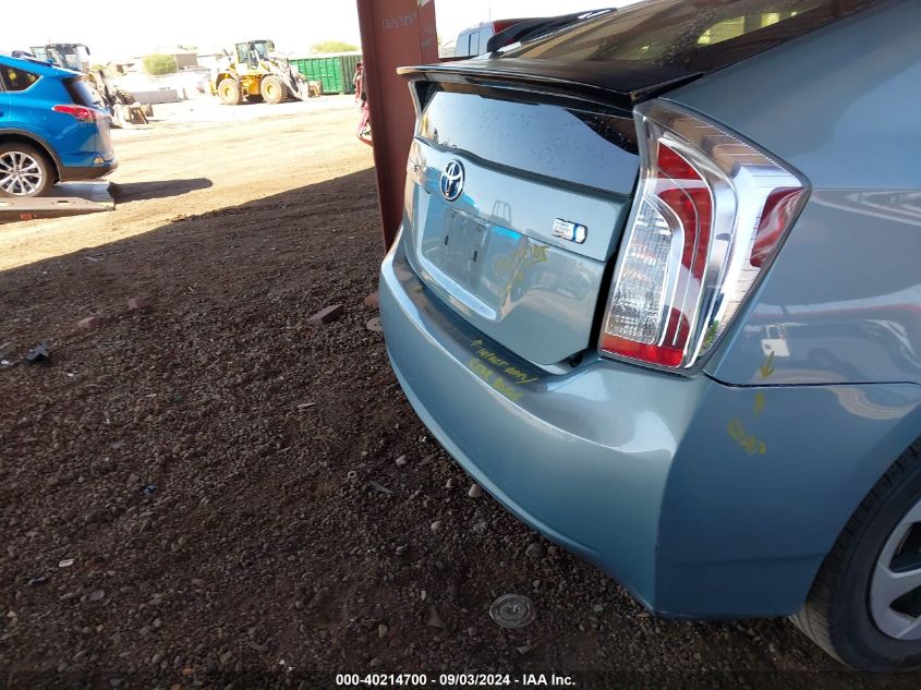 2015 Toyota Prius Two VIN: JTDKN3DU3F1943415 Lot: 40214700