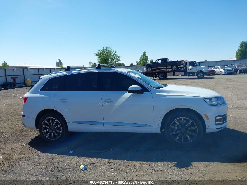 2017 Audi Q7 3.0T Premium VIN: WA1VAAF77HD053404 Lot: 40214719