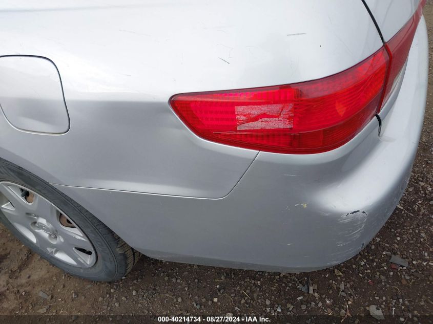 2005 Honda Accord 2.4 Lx VIN: 1HGCM564X5A048357 Lot: 40214734