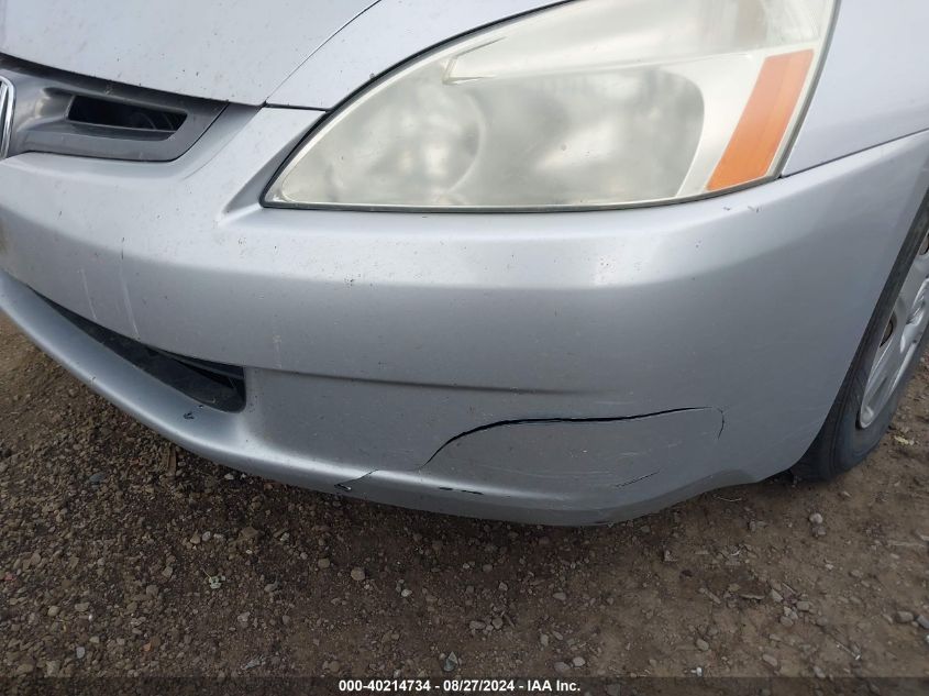 2005 Honda Accord 2.4 Lx VIN: 1HGCM564X5A048357 Lot: 40214734