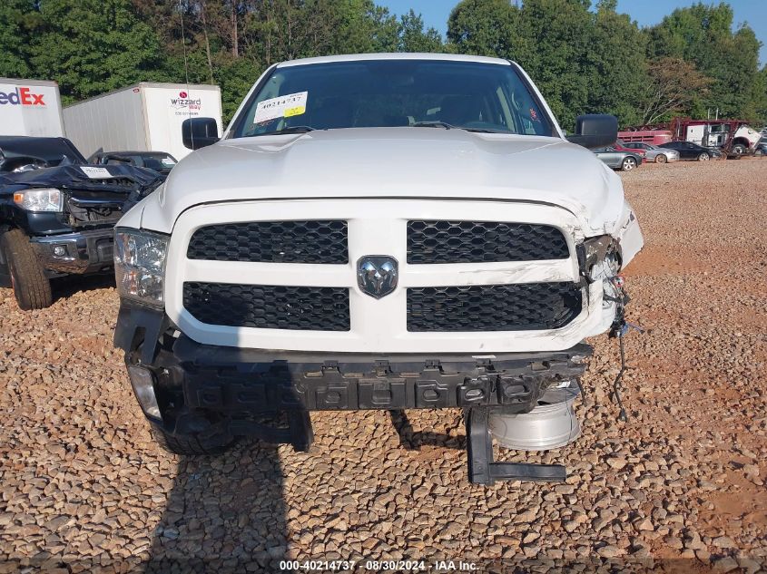 2019 Ram 1500 Classic Express Quad Cab 4X2 6'4 Box VIN: 1C6RR6FG2KS528626 Lot: 40214737