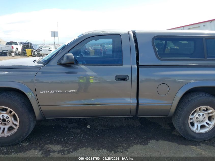 2002 Dodge Dakota Sport VIN: 1B7FL36N82S554030 Lot: 40214750