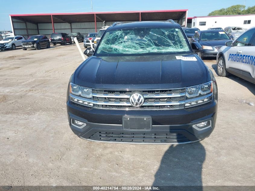 2018 Volkswagen Atlas 3.6L V6 Sel VIN: 1V2MR2CA0JC593896 Lot: 40214754