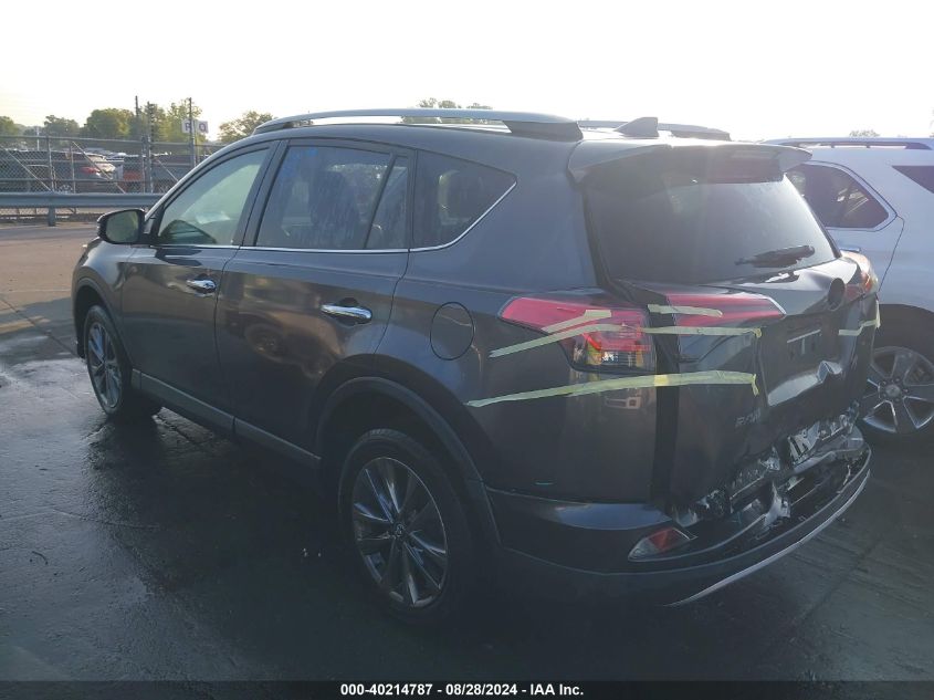 2018 Toyota Rav4 Limited VIN: JTMYFREV4JJ175695 Lot: 40214787