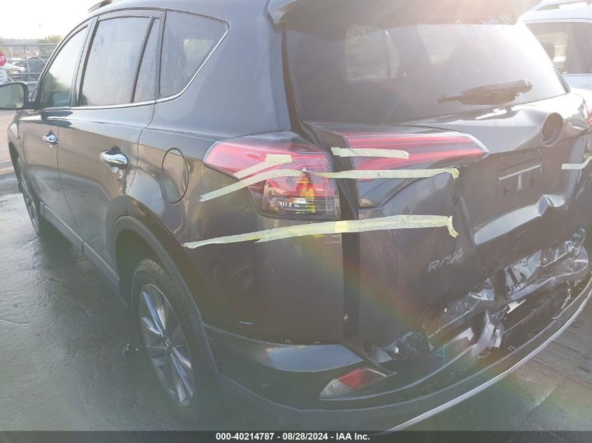 2018 Toyota Rav4 Limited VIN: JTMYFREV4JJ175695 Lot: 40214787