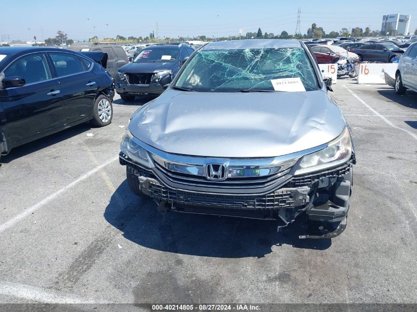 2017 Honda Accord Lx VIN: 1HGCR2F30HA269266 Lot: 40214805