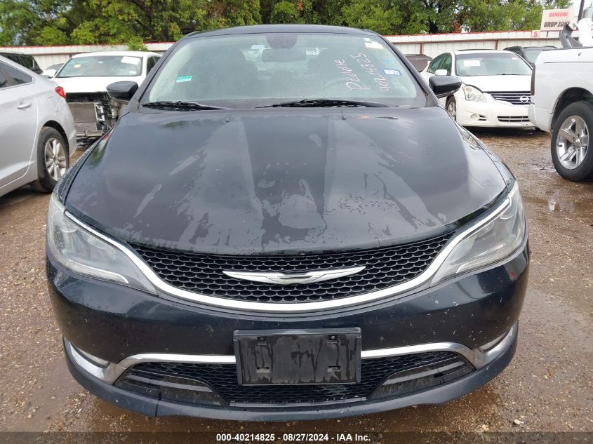 2015 Chrysler 200 C VIN: 1C3CCCCG5FN509807 Lot: 40214825