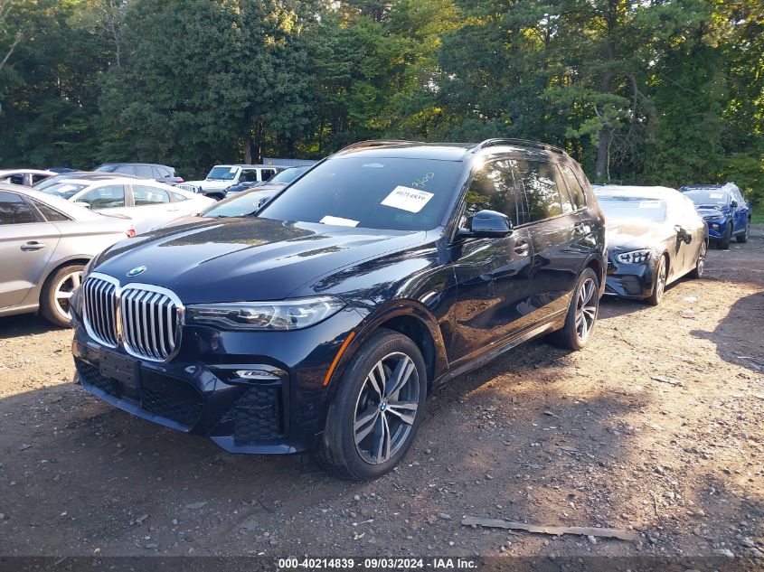 2019 BMW X7 xDrive50I VIN: 5UXCX4C59KLS38064 Lot: 40214839