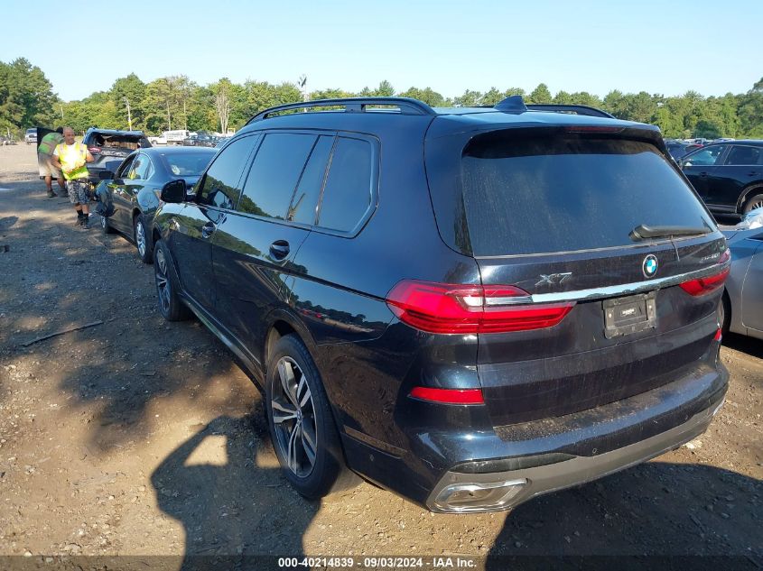 2019 BMW X7 xDrive50I VIN: 5UXCX4C59KLS38064 Lot: 40214839