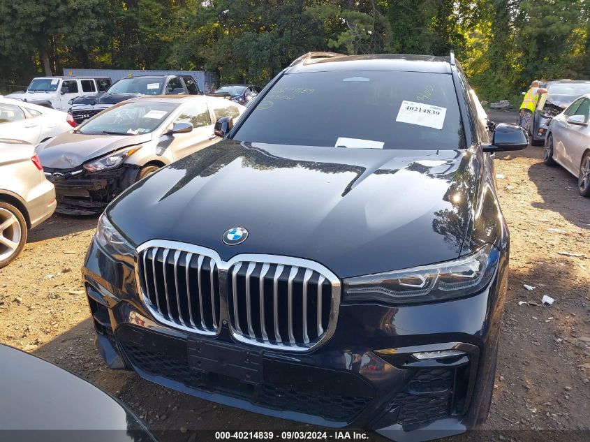 2019 BMW X7 xDrive50I VIN: 5UXCX4C59KLS38064 Lot: 40214839