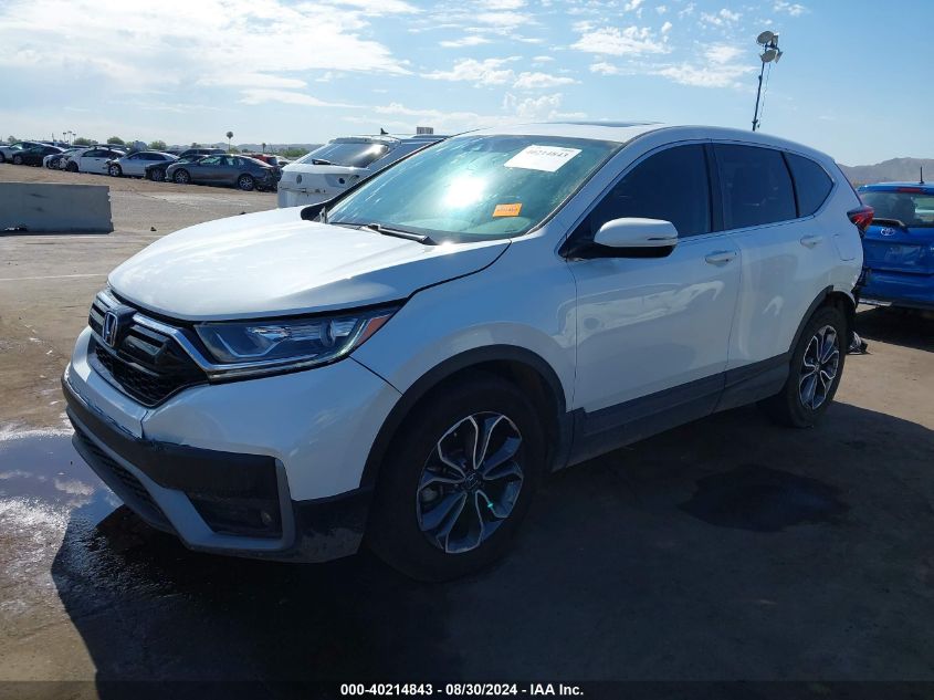 2022 HONDA CR-V 2WD EX - 5J6RW1H52NL000464