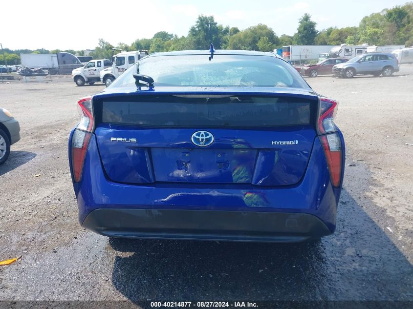 2017 Toyota Prius Three VIN: JTDKARFUXH3531429 Lot: 40214877