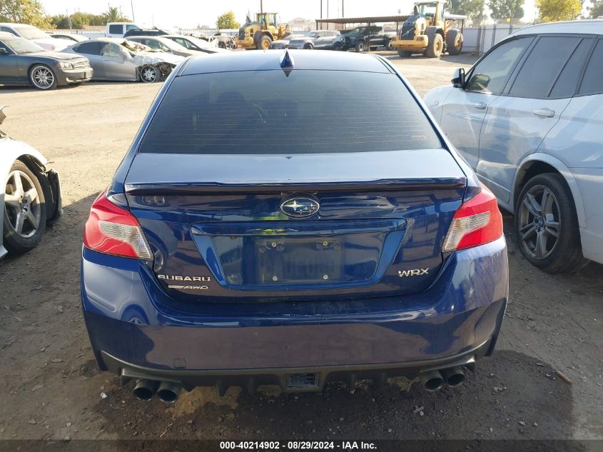 2018 Subaru Wrx VIN: JF1VA1A64J9807412 Lot: 40214902